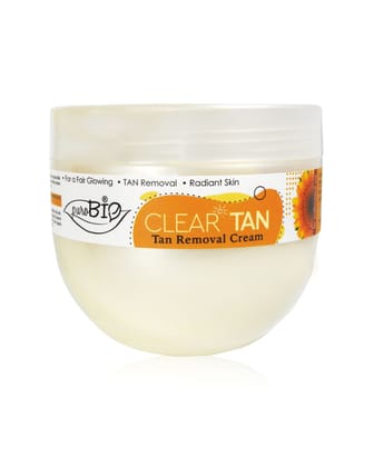 Purobio ClearTan Face Pack Tan removal Cream - 500g