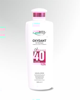 Purobio 40 volume Oxydant Developer - 1000ml