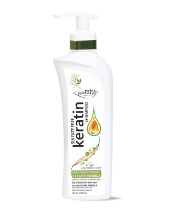 Purobio Sulphate Free Keratin Shampoo - 500ml