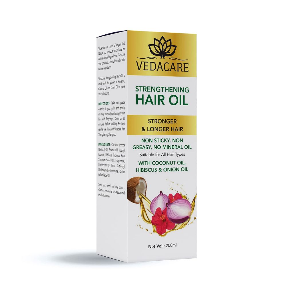Vedacare Strengthening Hair Oil - |hair__001|