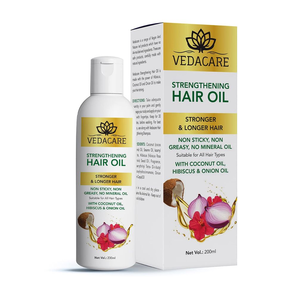 Vedacare Strengthening Hair Oil - |hair__001|