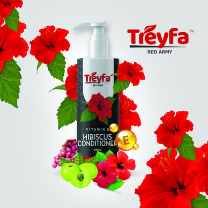Treyfa Hibiscus conditioner for hair growth & hair fall control