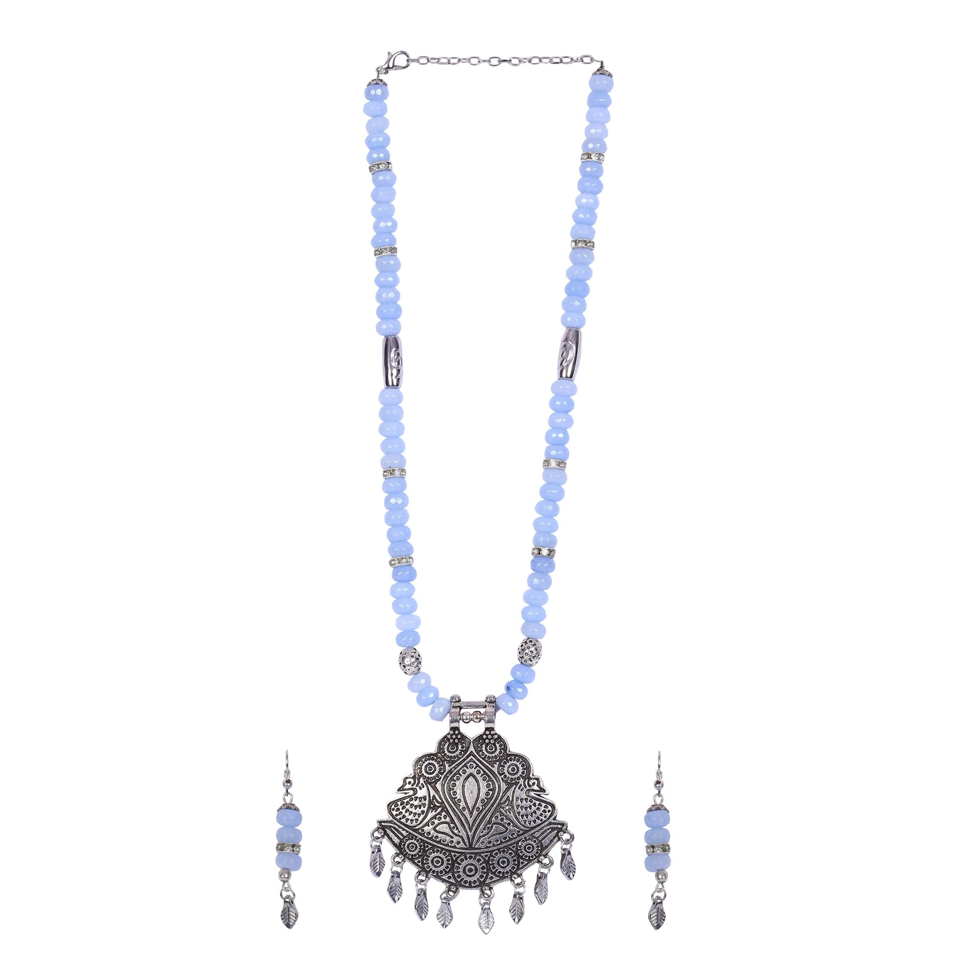 Royal blue Jade Quartz Diamond Cutting Beads- Sold Per Strand | Tarinika -  Tarinika India