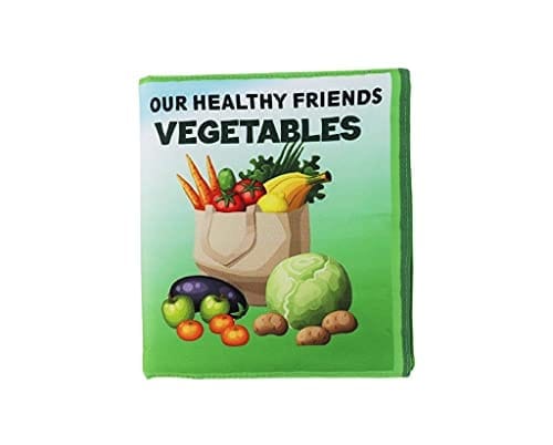 Skyculture� Our Health Friend Vegetables Soft Fabric Book for Early Learning [Rag Book] [Rag Book] Skyculture