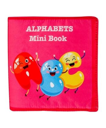Skyculture� Alphabet ABC Mini Cloth Book - English Language, Soft Fabric Toy Book for Early Learning Easy to Carry Lightwieight and Foldable for Kids