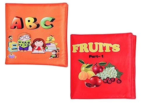 Skyculture Head Start Series-ABC Alphabets Book and FRUITS Part - I Combo [Foam Book] Sunita; Introducing Alphabets and its sound and Actual colour, shape and characteristics of fruits and 10, Size: 17 c.m. /16 c.m. - Stationery | Buy online on ZillyBuy