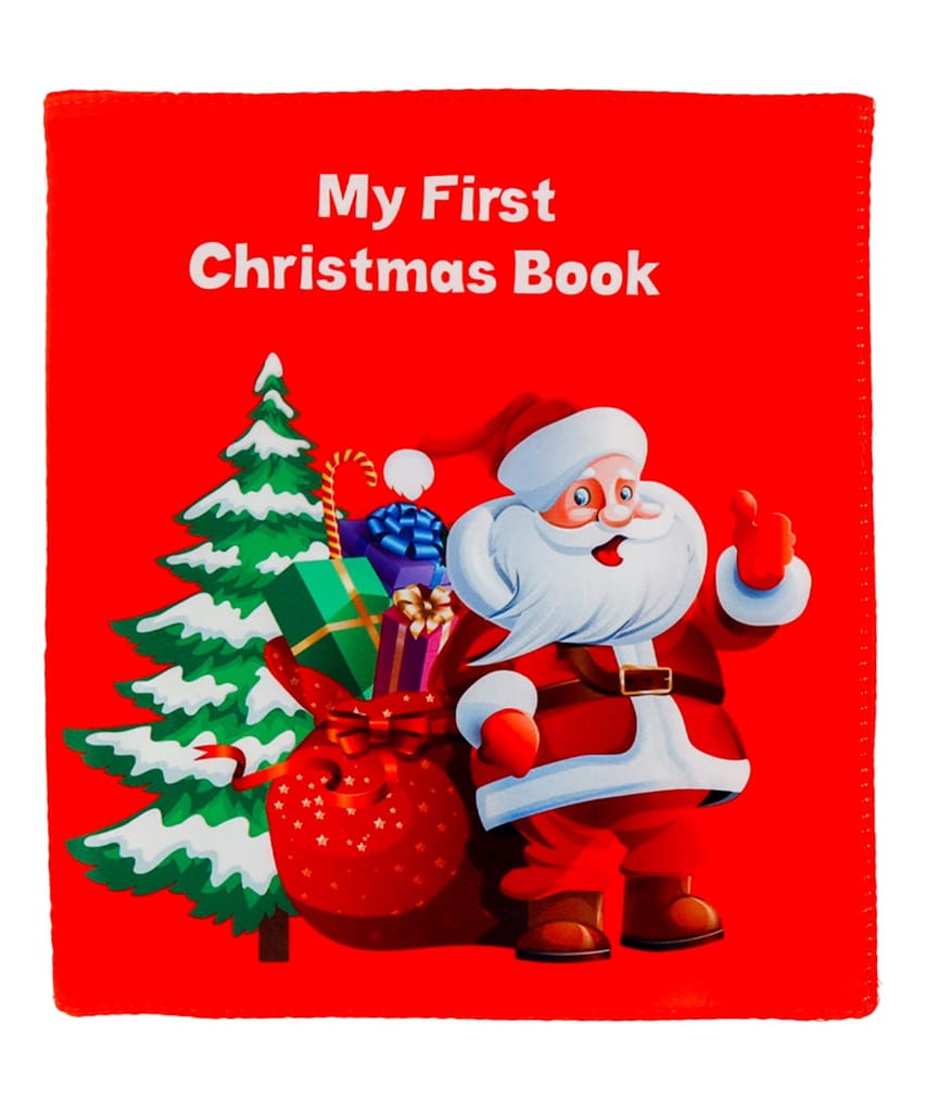 Skyculture� My First Christmas Sensory Soft Cloth Book for Babies, Baby Learning Crinkle Book, Early Education Toy, Gift for Babies Infants Toddlers - English Language - Stationery | Buy online on ZillyBuy