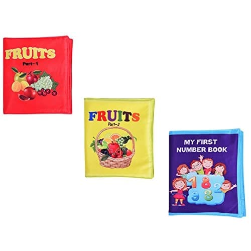 Skyculture Head Start Series My First number Book and Fruits part ! and Part -2 Combo [Foam Book] Sunita - Stationery | Buy online on ZillyBuy