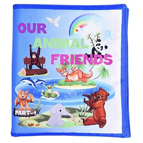 Skyculture Head Start Series - Animals Book (Part-1) (Fabric Book) [Foam Book] Sunita; Recognition of the name of the animals with its babies and Fabric soft books ,Introducing about the world of our animals friends - Stationery | Buy online on ZillyBuy