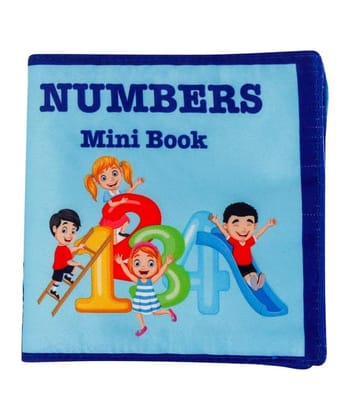 Skyculture� Numbers Mini Cloth Book - English Language, Soft Fabric Toy Book for Early Learning