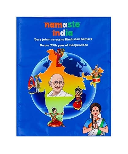 Skyculture� - Namaste India Cloth Books : On Our 75th Year of Independence - English
