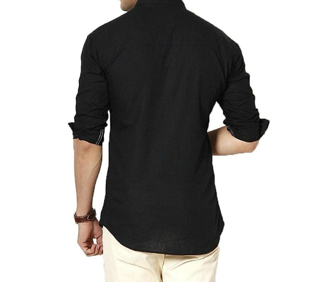 Men Regular Fit Solid Formal Shirt