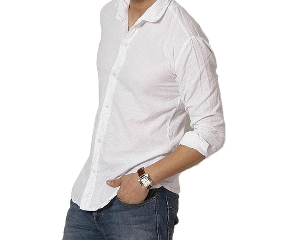 Men Regular Fit Solid Formal Shirt