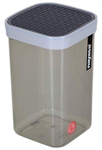 Nayasa Superplast Fusion Plastic Container Set, 1 Litre, Set of 12, Multicolour