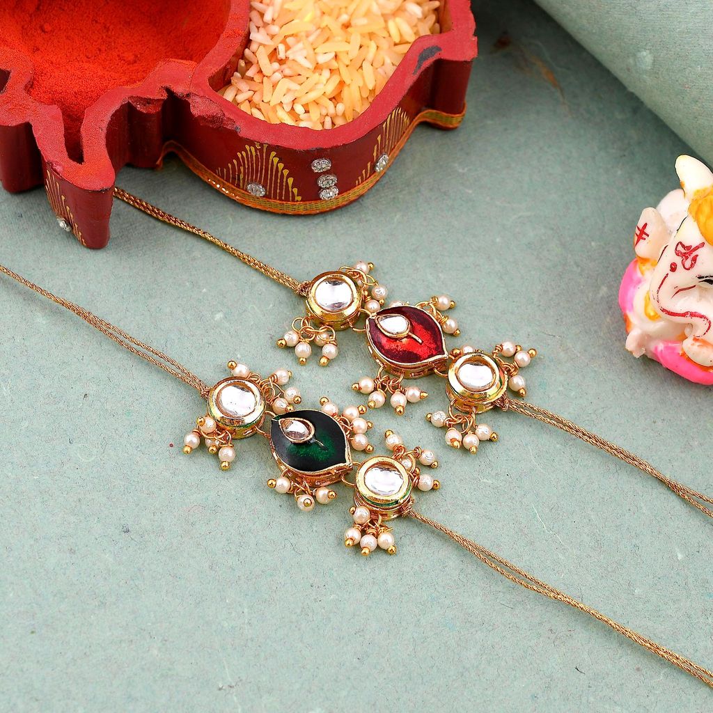 Abhaah Rakhi Set of 2 for Brother | Celebrate Rakshabandhan with Love!