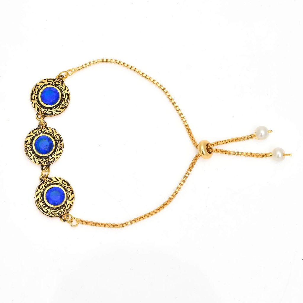 Indi Rang Indie Rang Rajasthani Gold Plated Chain pachi Work Rakhi Combo Set for Rakhi for bhaiya bhabhi Brother Sister Rakhi, Brother Sister Love. Rakhi lumba Rakhi Set