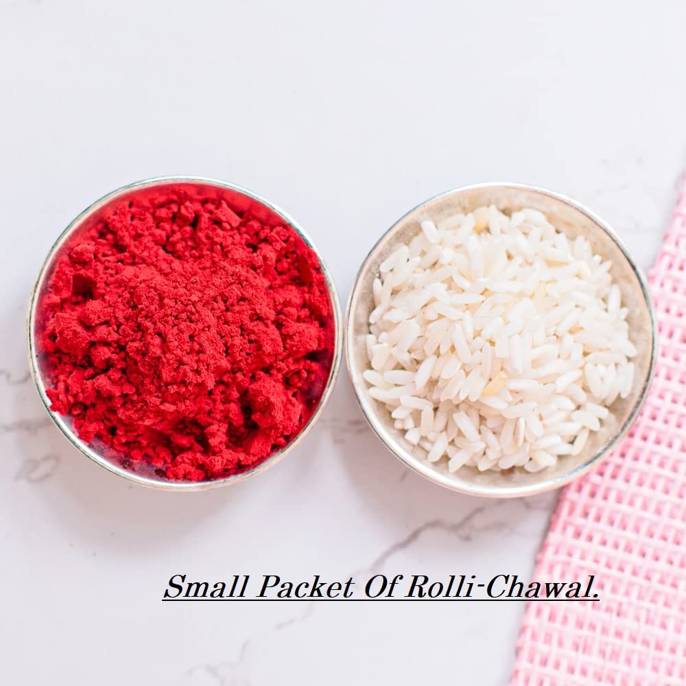 meryCraft Designer Fancy Traditional Rakhi for Bro/Brother/Bhaiya/Bhai/Bhabhi (Pack of 2) Rakshabandan Rakhe Kundan Stone Rakhee Bracelet Rakshasutra (MCI-R-179) For Unisex Adult