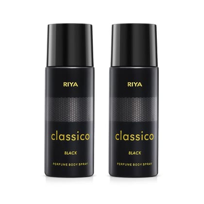 Riya Classico Body Spray Deodorant For Man Pack Of 2