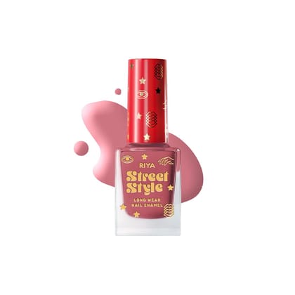 Street Style Long Wear, Quick Drying, Glossy Finish, 7-Free Formula, Nail Enamel, 100% Vegan & Cruelty Free, Shade SS 132, Dessert Suede,12 ML Street Style Long Wear, Quick Drying, Glossy Finish, 7-Free Formula, Nail Enamel, 100% Vegan & Cruelty Free, Shade SS 132, Dessert Suede,12 ML