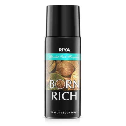 Riya Born Rich Blended Rich Fragrance Perfume Body Spray 150 Ml