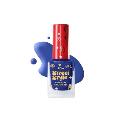 Street Style Long Wear, Quick Drying, Glossy Finish, 7-Free Formula, Nail Enamel, 100% Vegan & Cruelty Free, Shade SS 125, Dark Sky Side,12 ML Street Style Long Wear, Quick Drying, Glossy Finish, 7-Free Formula, Nail Enamel, 100% Vegan & Cruelty Free, Shade SS 125, Dark Sky Side,12 ML
