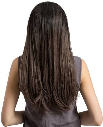 AkashKrishna Full head Hair Wig for Women and Girls|Long Hair Wig for Women|Ladies Hair Wig|Stylish Wig Fashion Wigs|Color Brown