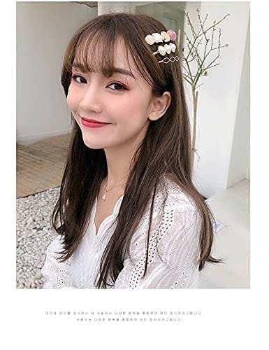 Akashkrishna 8 PCS Premium Korean stylish Hair Clips For Women And Girls