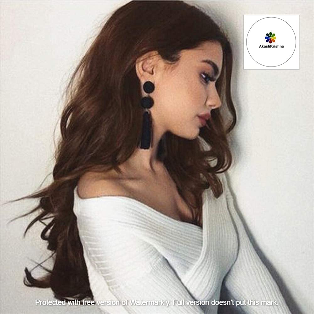 AkashKrishna Full Head Women's WIg Wavy Hair Wig for Women | Natural Looking Artificial Hair | Stylish Wig for Girls & Ladies | Heat Friendly Synthetic Fiber | Easy Wear | Fashion Wigs