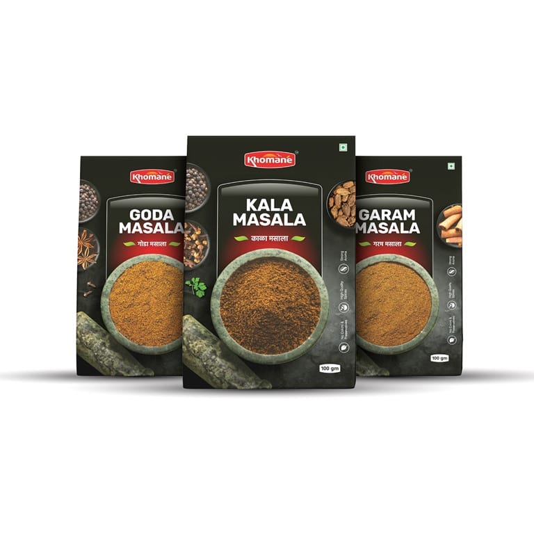 Kala, Goda, Garam masala Pack of 3