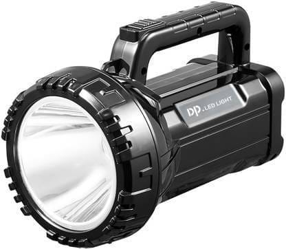 DP 7045 Portable Rechargeable LED Search light Torch  (Black, 23 cm, Rechargeable)