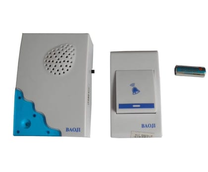 WHITE PARI Baoji Wireless Multi Music Door Bell Alarm