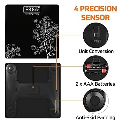 Kitchen Scale Multipurpose Portable Electronic Digital Weighing Scale | Weight Machine With Back light LCD Display | White |10 kg | 2 Year Warranty |