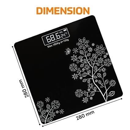 Kitchen Scale Multipurpose Portable Electronic Digital Weighing Scale | Weight Machine With Back light LCD Display | White |10 kg | 2 Year Warranty |