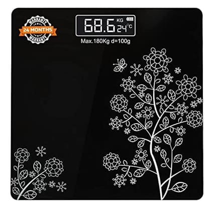 Kitchen Scale Multipurpose Portable Electronic Digital Weighing Scale | Weight Machine With Back light LCD Display | White |10 kg | 2 Year Warranty |