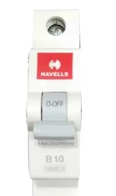 Havells 10 Amp SP MCB - Electricals | Buy online on ZillyBuy