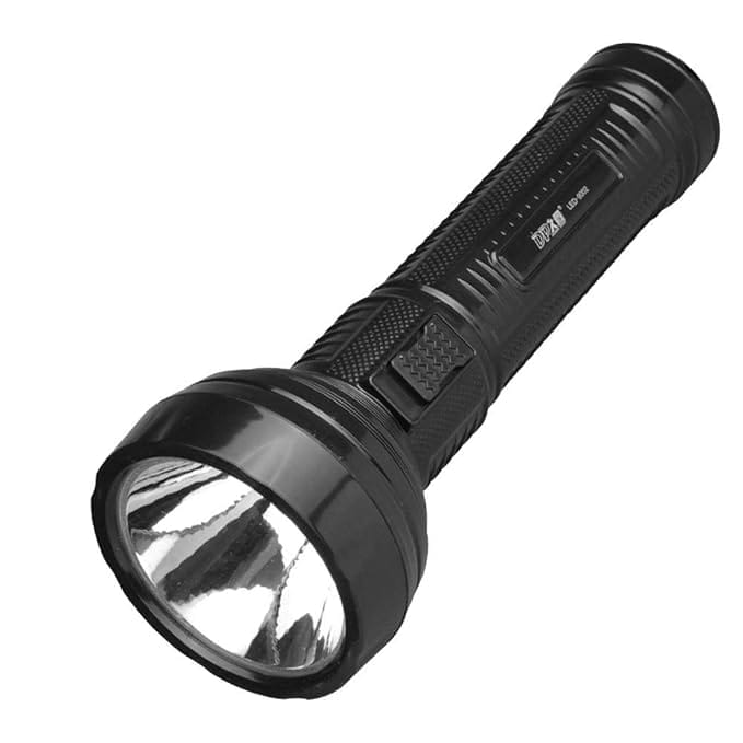 DP 9002 LED Rechargeable Plastic Torch Flashlight Portable Spotlight - Hardware, Tools and Home Safety | Buy online on ZillyBuy