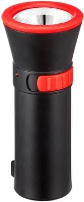 DP 9141 (RECHARGEABLE LED TORCH) Torch  (Black, 11.5 cm, Rechargeable)