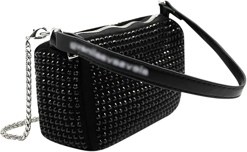 2Pcs Women's Black Crossbody Bag Pu Leather Fashion For Female Tote Cool  Skull Rivets Bucket Shoulder Handbags With Purse - AliExpress