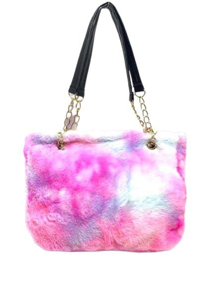 Shop Fuzzy Faux Fur & Shearling Handbags For Fall