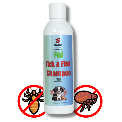 Pet Tick and Flea Shampoo - ESLOC PCP2