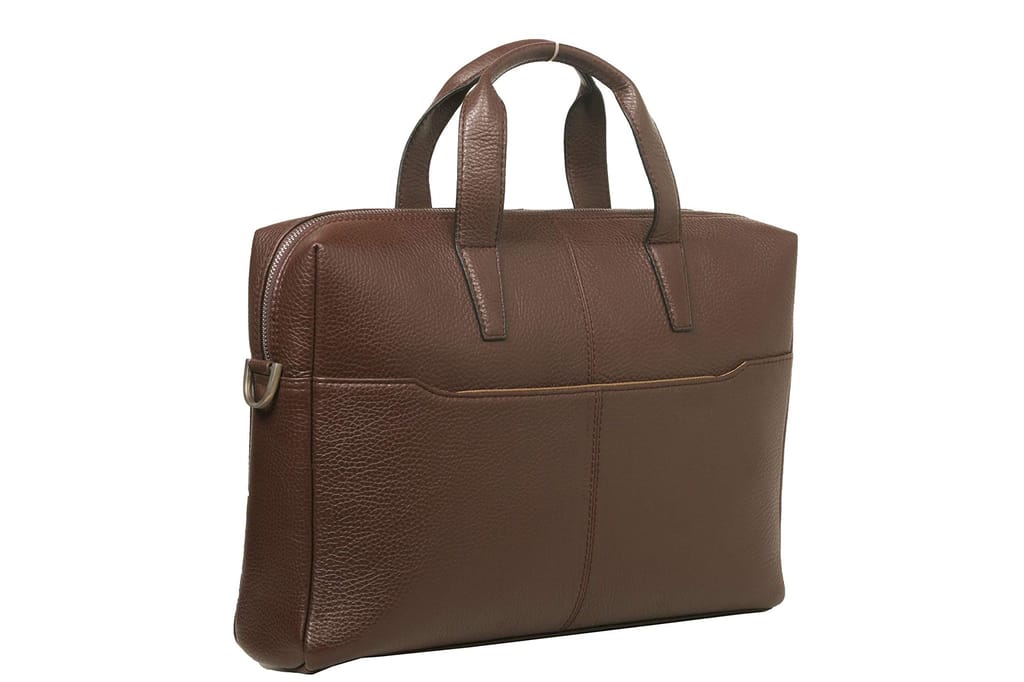 Floater Leather Laptop 15inch Messenger Office Bag