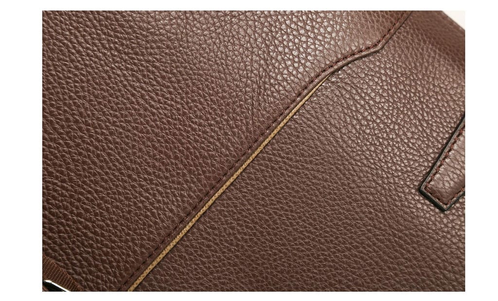 Floater Leather Laptop 15inch Messenger Office Bag