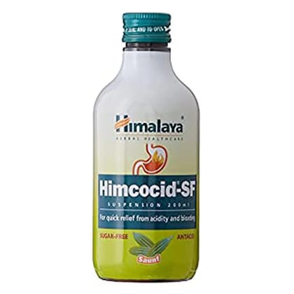 Himalaya Himcocid Sugar Free Mint Flavour Suspension, 200 ml
