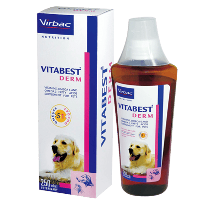 VITABEST® DERM offers a synergistic trio of Omega-6 fatty acids, Omega-3 fatty acids and Zinc for skin restoration
