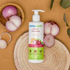 Mama Earth Onion Shampoo with Onion & Plant Keratin for Hair Fall Control - 200ML