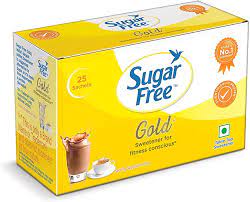 Sugar Free Gold Low Calorie Sweetener, 25 Sachets