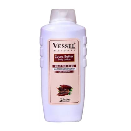 BUYMOOR Vessel NATURAL COCOA BUTTER BODY LOTION 650 ML