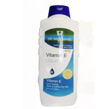 DR WELLMANS Vitamin E Body Lotion For Men & Women - 650 ML
