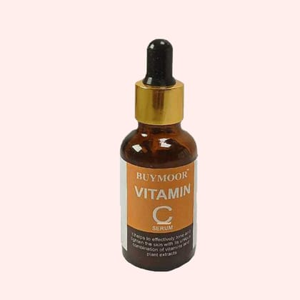 BUYMOOR Vitamin C Face Serum for Glowing Skin, 30 ml | Highly Stable & Effective Skin Brightening Vit C Serum For Women & Men