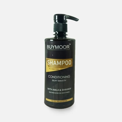BUYMOOR Shampoo Nourishes Repair Smooth & Shine For Long and Lifeless Hair Dream Lengths for Men Women 500 ML.